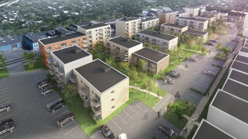 240 nye boliger som totalentreprise på Østerbro i Odense
