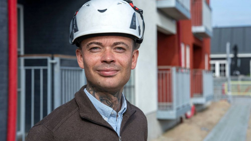 Tobias Faurholt fra Dansk Boligbyg vinder Konstruktørernes Dimittendpris 2023