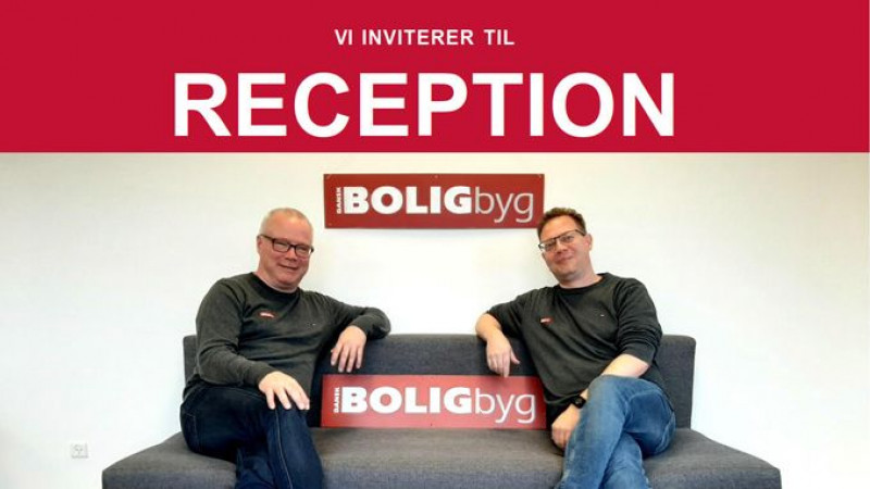 INVITATION TIL RECEPTION I ROSKILDE