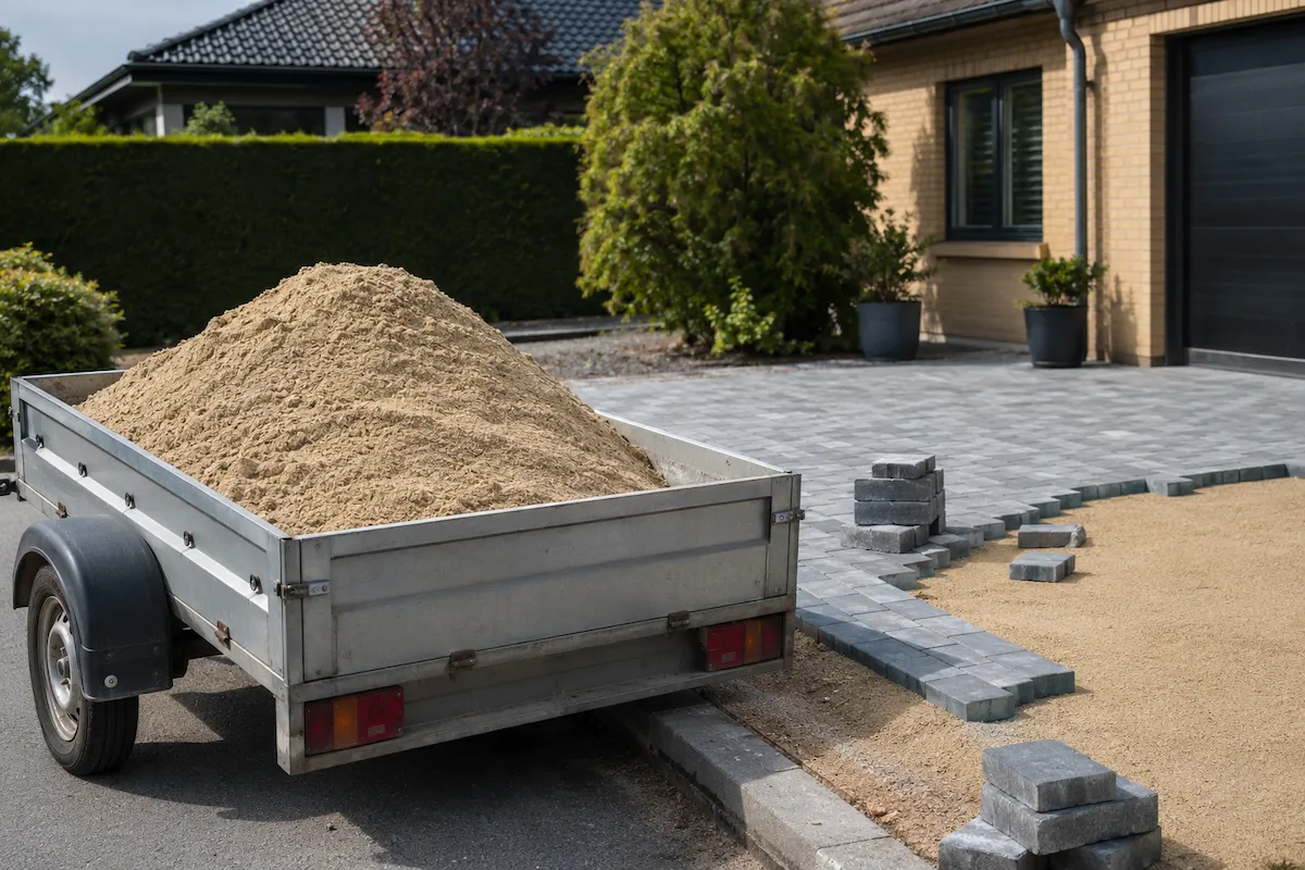 Hvor meget fugesand skal man bruge pr. m2?
