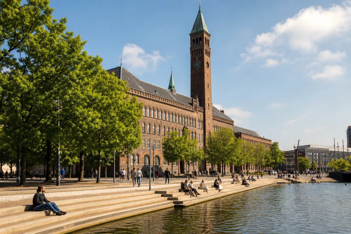Hvem var arkitekt på Århus Rådhus?