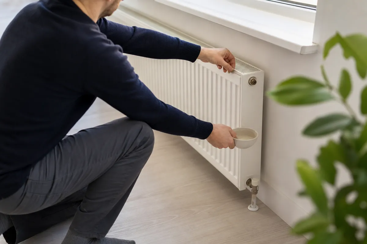 Hvordan lufter man en radiator ud?